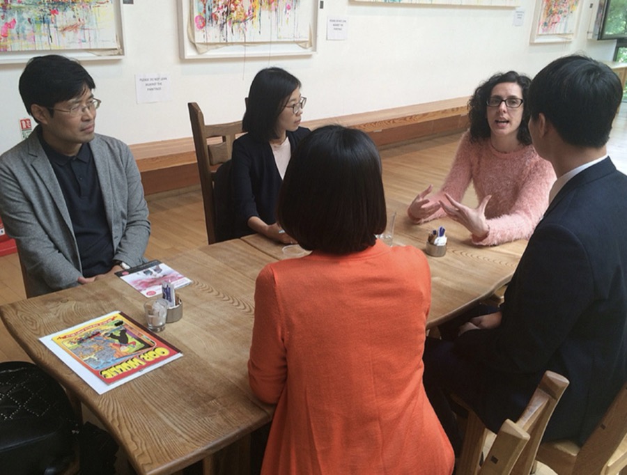 한국문화관광연구원 런던 통역